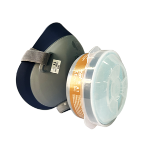 CE Approved Half <b>Face</b> Respirator Dustproof Lightweight Reusable Washable 3-Layer Single Acid Gas Filter Cartridge Anti-Fog TPE - Product Image 6
