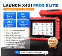 Lancement professionnel x-431 pros elite x431 pro obd obdii grade outil vaste couverture du véhicule fonctions scanner de diagnostic de voiture