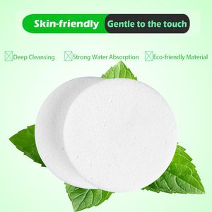 Esponja de eliminación de maquillaje profesional Comprimido <span class=keywords><strong>PVA</strong></span> Base facial redonda Esponja cosmética Esponjas lavables y estropajos - Product Image 4
