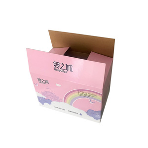 Màu hồng bao bì <span class=keywords><strong>carton</strong></span> Giao hàng hộp sóng tùy biến in ấn <span class=keywords><strong>carton</strong></span> trường hợp bao bì hộp <span class=keywords><strong>carton</strong></span> - Product Image 3