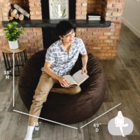 Canapé moderne et unique touffeté Pouf Pouf Canapé paresseux Jardin intérieur Sacs de fèves Grande chaise Canapé confortable Jeu d'extérieur Pouf Chaise Canapé