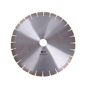 Yüksek kaliteli lazer kaynaklı elmas testere bıçağı granit için 300mm 40mm kesme diski