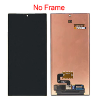 Perbaikan Ponsel Layar Sentuh LCD Digitizer Panel Original Dynamic S23U S23 Ultra 5G dengan Frame untuk Samsung S916B