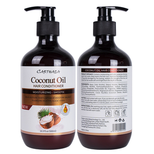 Ensemble Shampoing et Après-Shampoing Traitant et Hydratant au Conditionneur à l'Huile de Coco, Nourrissant le Cuir Chevelu, Anti-Pelliculaire aux Acides Aminés - Product Image 6