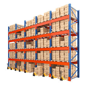 Système de stockage d'entrepôt multi-niveaux en acier laminé à froid, robuste, réglable, avec protection contre la corrosion - Product Image 3