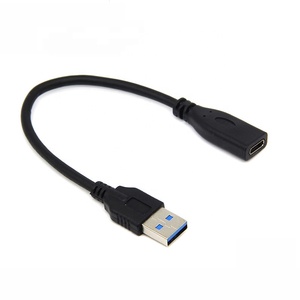 Nhà Máy <span class=keywords><strong>USB</strong></span> 3.0 Nam để Loại C <span class=keywords><strong>USB</strong></span> C Nữ adapter Cáp giao diện máy tính chuyển đổi dữ liệu sạc cáp - Product Image 2