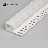 Nouveau design, vente en gros, poignée de main courante d'escalier, tiroirs à ouverture libre, profilé en aluminium, canal pour bande LED, personnalisable
