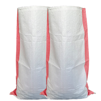 Sacs en polypropylène tissé vides PP de 50 kg et 100 kg pour l'emballage de grains de café, de riz, de maïs