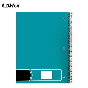 Lehui văn phòng phẩm 70 tấm 5 Đóng gói rộng Cai Trị wirewound 8x10-1/2 inch xoắn ốc máy tính xách tay với các loại màu sắc rắn cho văn phòng - Product Image 4