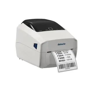 Gainscha GE-2408D 4 "imprimante thermique directe d'étiquettes codes-barres mini imprimante d'étiquettes machine d'autocollants pour le transport et la logistique