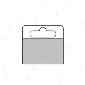 Quick-Access J-<b>Hook</b> Adhesive Tabs for Clip Strip Retail Merchandising - Product Image 4