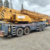 Grue de levage XCT80 d'origine de 2017 à faible coût pour camion, grue hydraulique pour camion de 80 tonnes