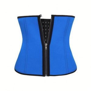 Ceinture amincissante respirante en nylon/coton pour femme, gaine ventrale sculptante pour la perte de poids, corset de maintien quotidien - Product Image 4