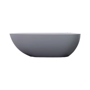 Bañera blanca <span class=keywords><strong>de</strong></span> lujo moderna Shinestone, sifón <span class=keywords><strong>de</strong></span> drenaje con patas plateadas, piedra Artificial rectangular Ovalada para interiores y exteriores - Product Image 1