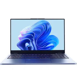 卸売完全新しい15.6 "世代インテルi7-1185G7シルバーグレーメンタルシェルタッチスクリーンビジネスラップトップコンピューター