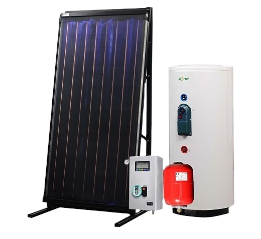 Солнечный водонагреватель с раздельным давлением, 1000 л