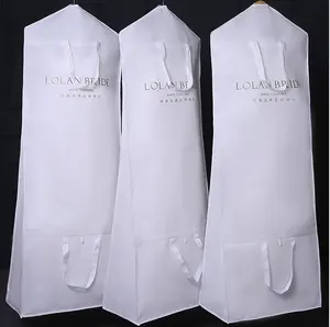 Manufacturers sell non-woven wedding dress waterproof and cover, dress dust bag, wedding dress dustproof and durable oover