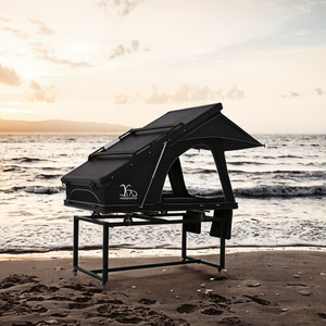 Tente de toit rigide RTT pour camping tout-terrain, ouverture automatique rapide, en acier triangulaire, quatre saisons - Product Image 3