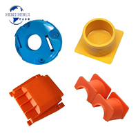 Komponen Cetakan Injeksi PE PP PVC PC POM PTFE, Komponen Cetakan Injeksi Plastik ABS, Produsen OEM Kustom