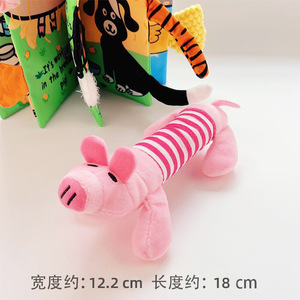 Nuevo diseño lindo sonido resistente a mordeduras descompresión suave felpa dibujos animados pato lechón elefante juguete perfecto alivio del estrés regalo lavado - Product Image 4