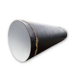 Pipa baja diameter besar lasan karbon 24 inci pipa pemanas anti korosi pipa isolasi termal untuk minyak dan gas