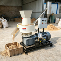 Machine à granulés de biomasse à matrice annulaire verticale pour la fabrication de granulés de sciure de bois