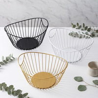Smeedijzeren fruitplateau Scandinavische stijl eenvoudige moderne woonkamer huisdecoratie fruitmand