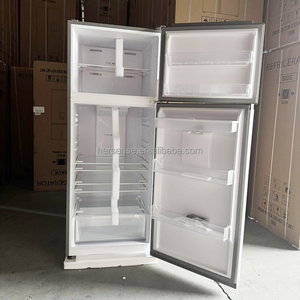 290L <b>Silver</b> Refrigerator 220V 50HZ Double Doors With Water Dispenser No Frost <b>Freezer</b> Energy for Household Hotel Department Use - Product Image 6