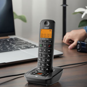 <span class=keywords><strong>Téléphone</strong></span> DECT portable pour les télécommunications d'entreprise Parler à affichage numérique <span class=keywords><strong>avec</strong></span> base d'unité <span class=keywords><strong>Téléphone</strong></span> <span class=keywords><strong>sans</strong></span> fil <span class=keywords><strong>sans</strong></span> fil - Product Image 2