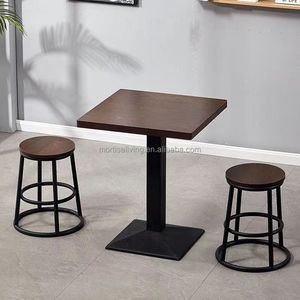 Conjunto de Mesa de <span class=keywords><strong>Bar</strong></span> <span class=keywords><strong>y</strong></span> <span class=keywords><strong>Taburetes</strong></span> con Efecto Mármol Industrial Moderno, 2 o 4 <span class=keywords><strong>Taburetes</strong></span> <span class=keywords><strong>para</strong></span> Cocina, Cafetería, Bistro - Product Image 2