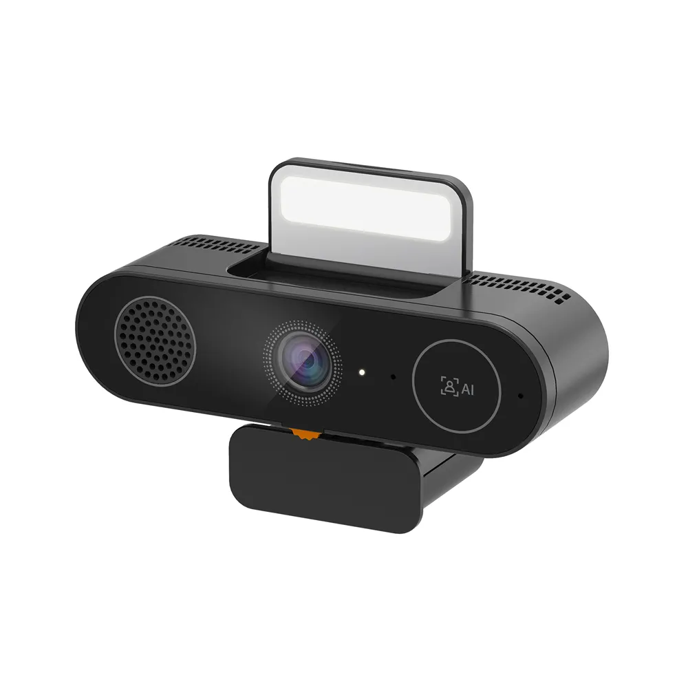 सबसे अच्छी कीमत एक usb वेबकैम 1080p लाइव स्ट्रीमिंग कैमरा माइक्रोफोन और स्पीकर रिंग लाइट के साथ कंप्यूटर वेब कैमरा