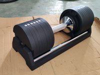 Pour Snode AD88 haltère réglable en fonte 80lb multi-fonction Gym Fitness musculation pour usage domestique et commercial