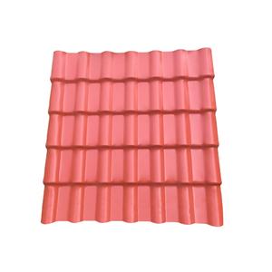 Tuiles en résine résistantes aux UV, très vendues en Espagne, tuiles de toit synthétiques en plastique ASA-UPVC pour bâtiments résidentiels - Product Image 1
