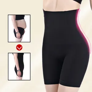 Seamless Tummy Control Panty High Waist Slimming Plain Control Thigh Body Shaper For Female