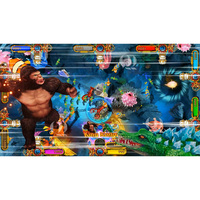 QIQU Promotion : Carte de difficulté GS Game King Kong's Rampage, Plateau de jeu de table de pêche à double pourcentage de capture en solde