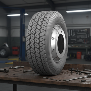 ยางรถบรรทุกสมรรถนะสูงรุ่นใหม่ AT557 385/65R22.5 425/65R22.5 445/65R22.5 แบบเรเดียล ทนทานต่อการใช้งานหนัก รองรับการบังคับเลี้ยว - Product Image 1