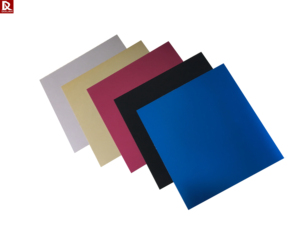 Plaque en <span class=keywords><strong>aluminium</strong></span> anodisé de 0,5 mm et 1,0 mm <span class=keywords><strong>d</strong></span>'épaisseur, couleur or, noir, argent, or rose, bleu, rouge, pour la <span class=keywords><strong>d</strong></span>écoration - Product Image 5