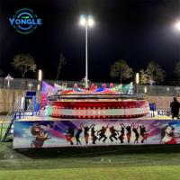 Adulti a basso prezzo per bambini all'aperto parco divertimenti attrazione macchina da gioco Tagada Disco giostre con rimorchio per le vendite