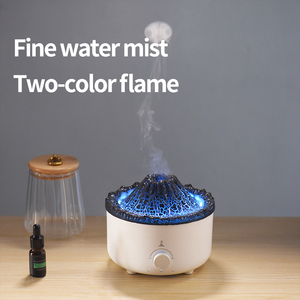 Difusor de Aroma de llama de volcán creativo, Humidificador ultrasónico, fabricante de niebla de medusas de aceite esencial con Control remoto para el hogar - Product Image 3