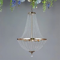 Accessoires de Mariage de Luxe Événements Fête Scène Lumières Décoratives Lustre Centre de Table Décoration de Mariage
