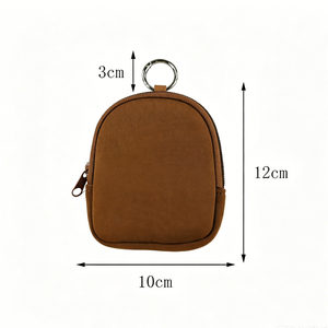 Custom Logo Mini <b>Backpack</b> Small Bag Keychain Coin <b>Purse</b> Wallets Cute Makeup Bag Cosmetic Bags for Women - Product Image 5