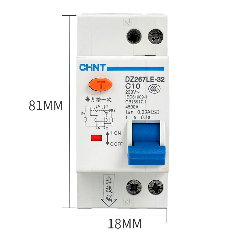 Lekkage Bescherming Schakelaar Zhejiang Chint Elektrische Circuit Breakers