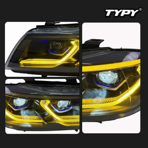 Nuevos Faros Delanteros TYPY de 12 V para BMW Serie 3 (E90) 2005-2012, Lentes LED, Luces de Circulación Diurna de Doble Color y Señales de Giro - Product Image 2