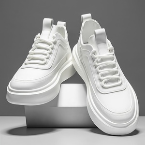 Zapatos de Diseño para Hombre, Transpirables, Modernos y Versátiles, con Aumento de Altura Incorporado, Suela de Goma Gruesa, PU Artificial Suave - Product Image 5