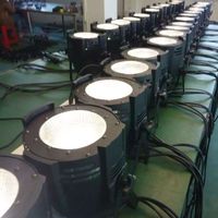 Projecteur COB ALJLDG 200W avec contrôle DMX512, portable, IP33, pour discothèque, bar, éclairage de travail