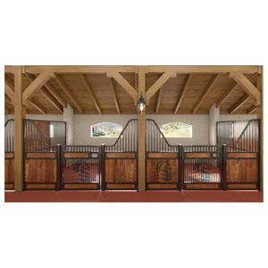 Estábulos De Cavalo Profissional Artesanato Inigualável e Serviço Estábulos De Cavalo De Qualidade Premium Hot Sale Horse Stables Barn Stal - Product Image 1