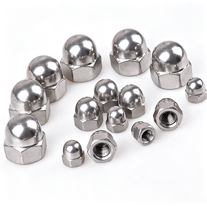 Vente en gros usine – Écrou hexagonal à gaine GB923-88 en acier inoxydable de haute précision, résistant à la corrosion, taille personnalisée disponible - Product Image 1