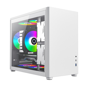 GAMEMAX – boîtier haute performance M-ATX pour <span class=keywords><strong>pc</strong></span> <span class=keywords><strong>gamer</strong></span> en verre trempé - Product Image 1