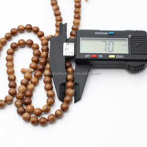 2024 exportación caliente decoración musulmana regalos de vacaciones collar oración 7mm Kuka madera 99 cuentas islámica Tasbih - Product Image 2