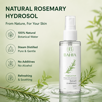 Hydrolat Naturel en Gros, Hydrolat de Romarin Riche en Verbenone Pur, Eau Florale de Romarin Biologique pour Cosmétiques